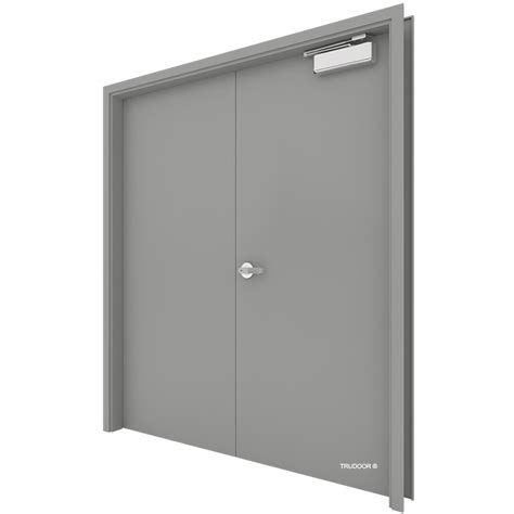 Commercial Steel Double Doors | Hollow Metal Door Pair