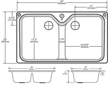 Standard Width Of Kitchen Sink Cabinet - cursodeingles-elena