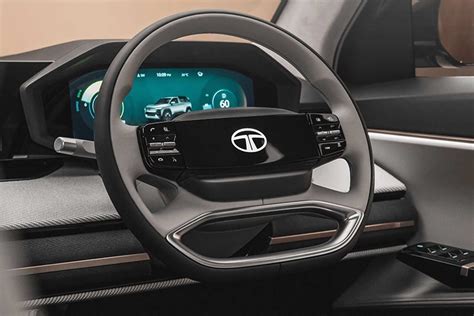 2023 Tata Sierra EV Concept Steering Wheel | AUTOBICS