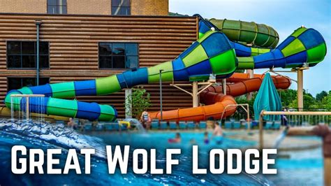 ALL WATER SLIDES at Great Wolf Lodge Mason, Ohio!