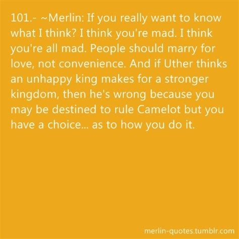 Merlin ~ Quotes