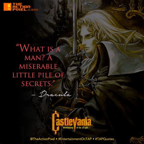 #TAPQuotes | Castlevania’s Dracula on ‘MAN’ – The Action Pixel