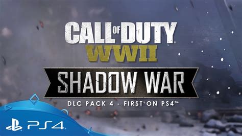 Call Of Duty: WWII | Shadow War - DLC 4 | PS4 - YouTube