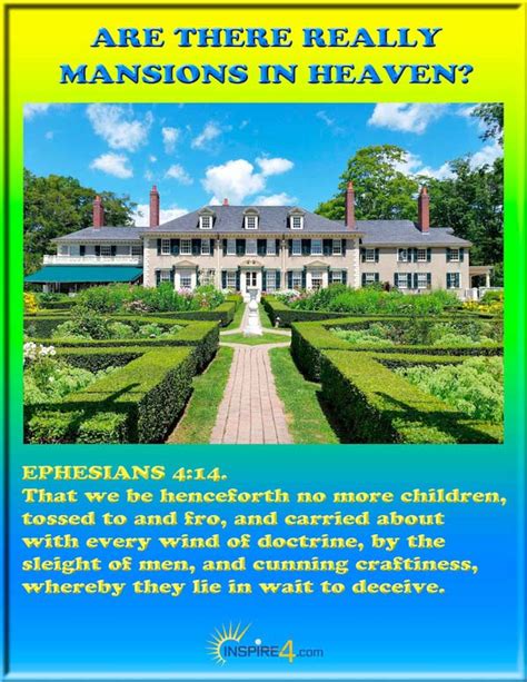 Does The Bible Really Say There Are Mansions In Heaven? | Inspire4.com