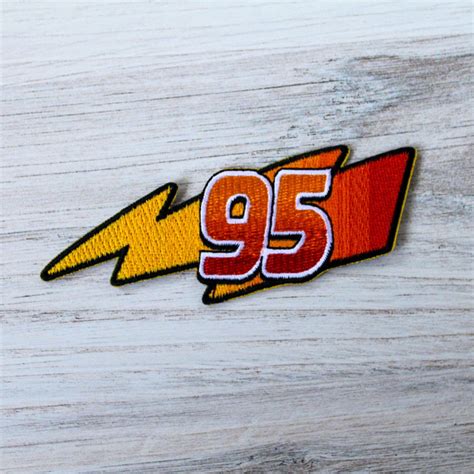 Lightning McQueen Inspired Iron On Patch | ubicaciondepersonas.cdmx.gob.mx