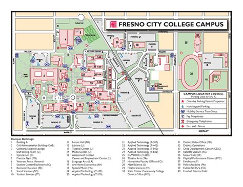 Contact and Maps | Fresno City College