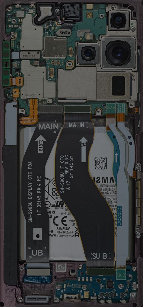 Galaxy S22 Ultra and Vanilla Teardown Wallpapers - iFixit