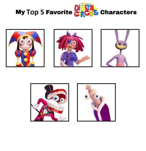 My Top 5 Favorite TADC Characters by jacobstout on DeviantArt