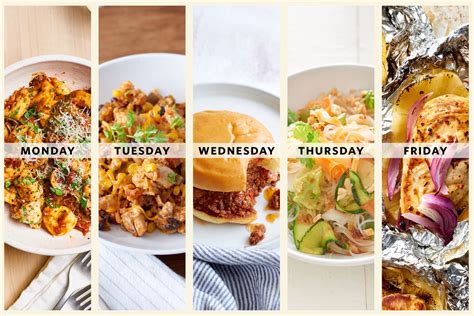 Next Week's Meal Plan: A Week of Oven-Free Dinners When It's Too Hot to ...