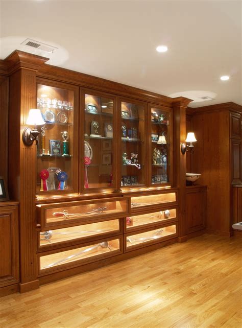 Custom Trophy Case Finished Basement | Award display, Trophy display ...