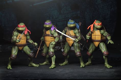 NECA Unveils an Awesome Line of TEENAGE MUTANT NINJA TURTLES 1990 Movie Action Figures! — GeekTyrant