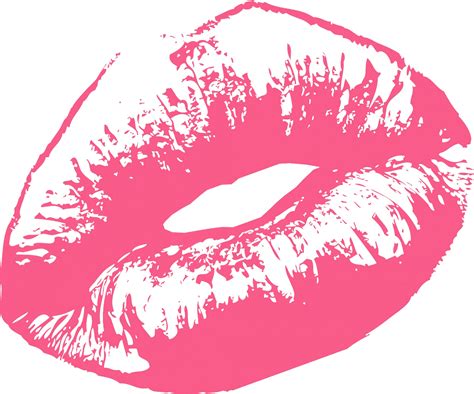 Pink Lips Kiss Clipart Lipstutorial Org | The Best Porn Website