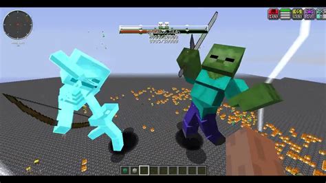 Minecraft Mob Battle: Zombie Titan vs Skeleton Titan - YouTube