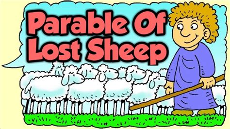 Parable Of Lost Sheep | Kids Bible Story | Sunday School Lesson | - YouTube