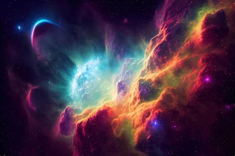 Premium Photo | Space abstract background