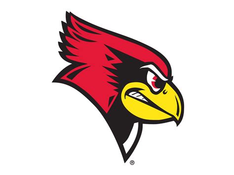 Illinois State Redbird Logo PNG Transparent & SVG Vector - Freebie Supply