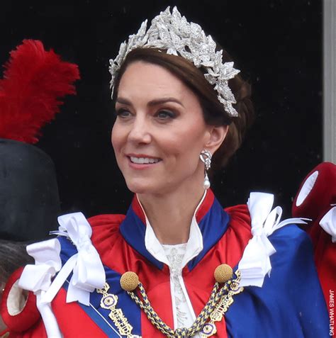 Kate Middleton's coronation outfit: floral headpiece, gown & regalia