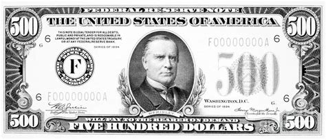 500 Dollar Bill Photograph by Granger - Fine Art America