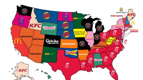 Fast food franchises ranked by Google trend search, startup costs ...