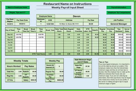 Restaurant Food Cost Spreadsheet in 2021 | Food cost, Restaurant recipes, Menu restaurant