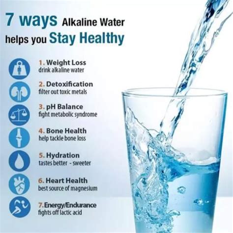 Benefits Of Alkaline Antioxidant Water