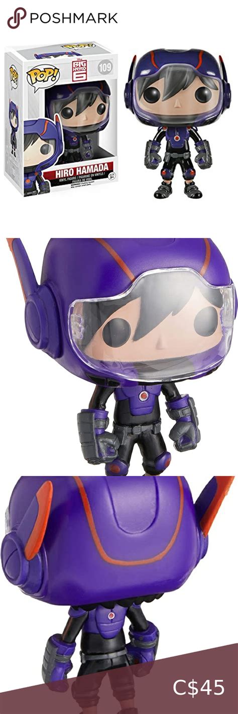 Funko POP! Disney: Big Hero 6-Hiro Hamada 109 | Big hero 6, Big hero ...