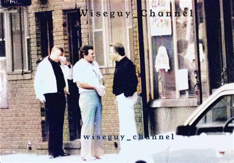 Bonanno captain Vincent “Vinny” Asaro chatting it up with Gambino capo ...