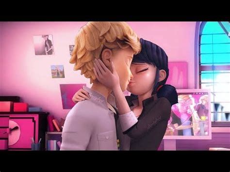 Adrien x Marinette Kiss - Season 4 Episode 1 - Miraculous Ladybug - AMV - YouTube | Miraculous ...