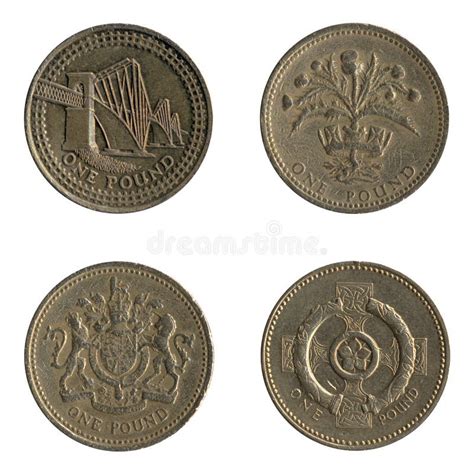 British Pound Coin stock photo. Image of britain, british - 120062