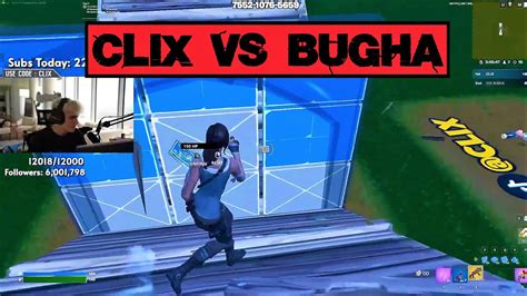 CLIX VS BUGHA - Buildfight - 1v1 - Part 1 - YouTube