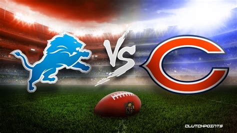 Chicago Bears Vs Detroit Lions Live Call! - YouTube