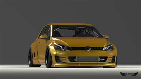 Wide Body Kit Pandem Rocket Bunny Volkswagen Golf GTI (MK7)