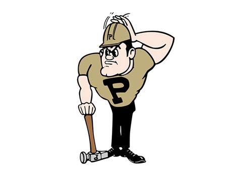 Purdue Pete Logo Update by Ryan Rittenhouse on Dribbble