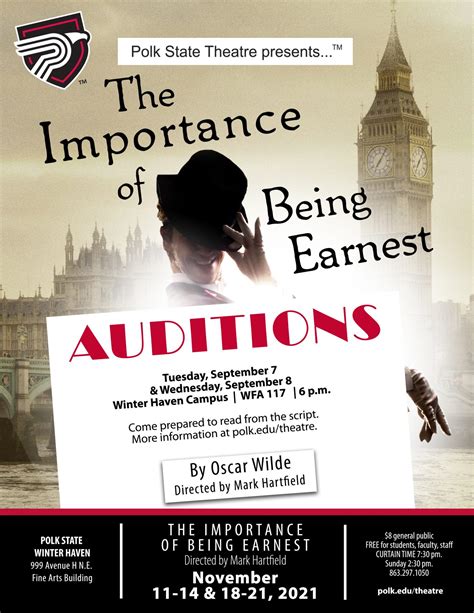 Upcoming Theatre Auditions | Polk State College