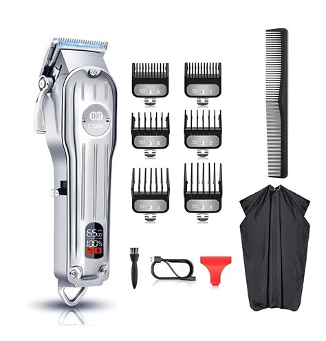 CIICII Professional Hair Clippers for Men - Cordless & Corded Barber ...