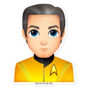 Star Trek: Strange New Worlds Pike Emoji Die Cut Sticker | Star Trek Shop