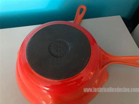 Le Creuset Enamel Cast Iron #20 and #23 Skillet | Les Bricolles de Cleo en.