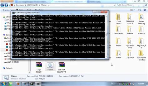 Cara Membersihkan Virus Windows Batch File (.bat) di Setiap Folder - Fakhiroh Blog