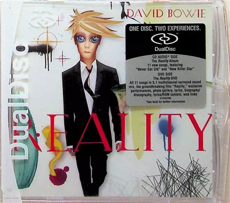 DAVID BOWIE- REALITY CD/DVD DualDisc 2004 (Rare OOP) 5.1 Surround Sound ...