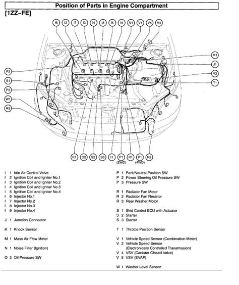 Car Parts Diagram Toyota Matrix