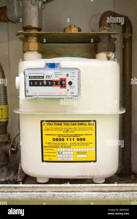 gas meter in the UK Stock Photo, Royalty Free Image: 27596718 - Alamy