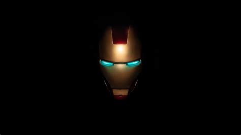 Iron Man Mask Wallpaper 4K