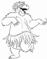 Animations A 2 Z  Coloring Pages Of The Jungle Book Mowgli Disney sketch template