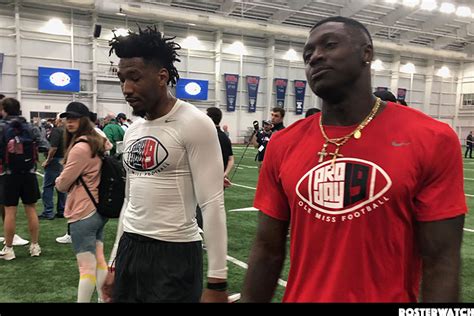 RosterWatch | Ole Miss 2019 Pro Day Raw Footage: AJ Brown, DK Metcalf, Damarkus Lodge (All Drills)