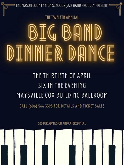 Mason County High School Jazz Band Dinner and Dance - Kentucky Living