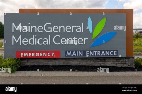 Maine General Medical Center in Augusta Maine Stock Photo - Alamy