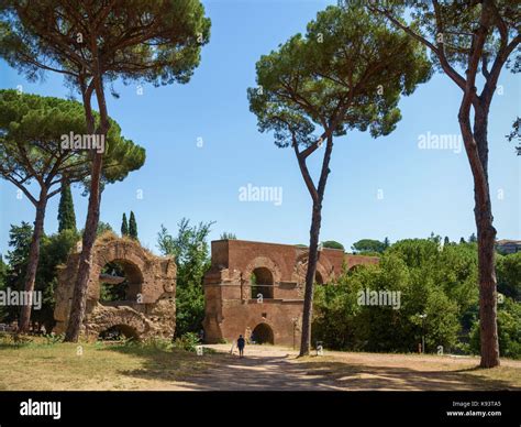 Aqua Claudia, Rome, Italy Stock Photo - Alamy