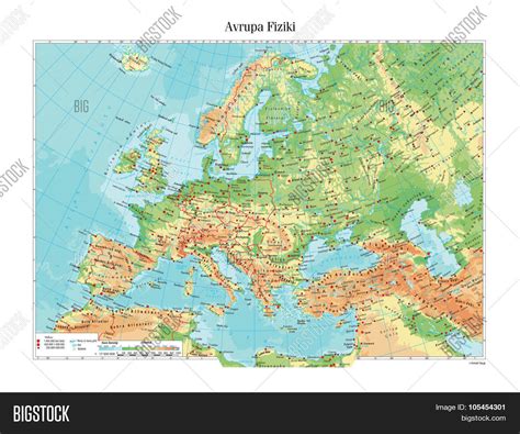 Europe Elevation Map