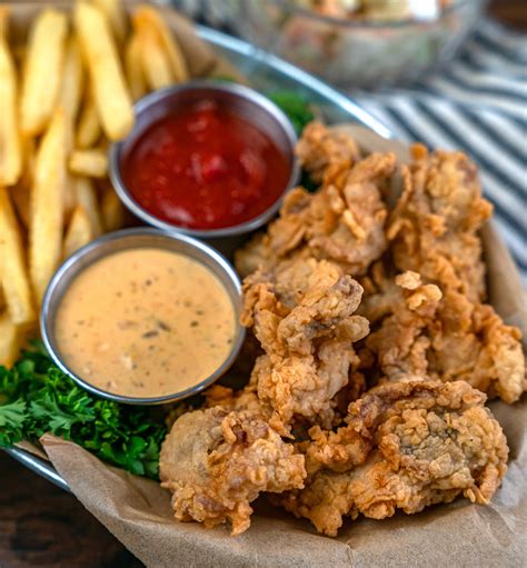 Deep Fried Oysters with Remoulade Dipping Sauce - Grilling 24x7