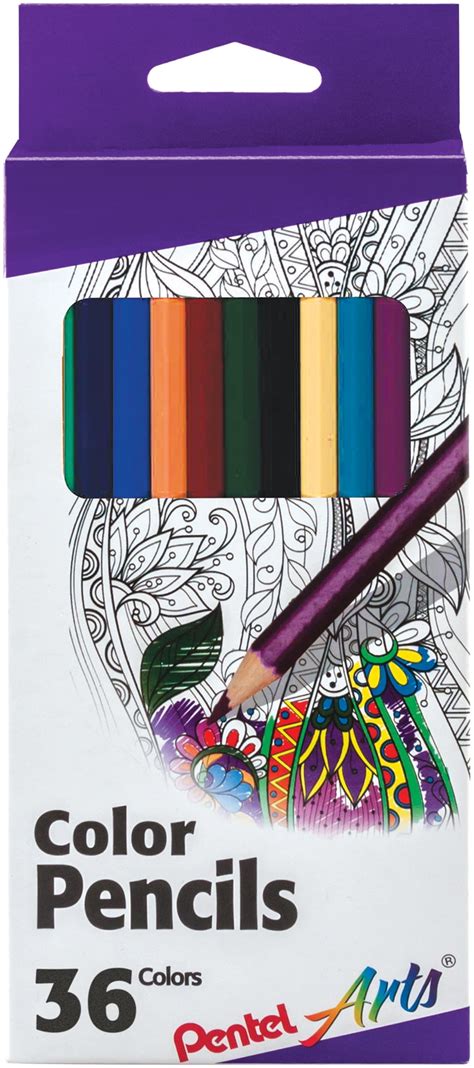 Pentel Color Pencils 35/Pkg-Assorted Colors - Walmart.com